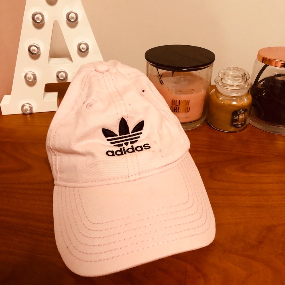Barely worn Adidas Pink baseball cap